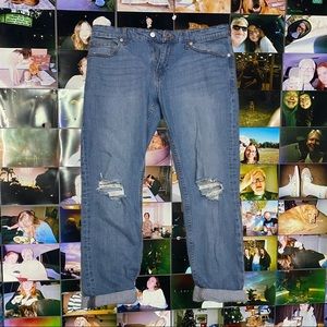 ASOS men’s distressed jeans :))